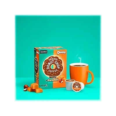 Promo 👏 Single Serve & Keurig® K-Cup® Pods Keurig Donut Shop Duos Nutty + Caramel Coffee Keurig K-Cup Pods, Medium Roast, 24/Pack (5000361499) 🧨 5 Promo 👏 Single Serve & Keurig® K-Cup® Pods Keurig Donut Shop Duos Nutty + Caramel Coffee Keurig K-Cup Pods, Medium Roast, 24/Pack (5000361499) 🧨 - Image 5