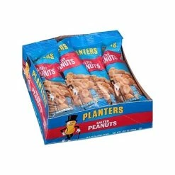 Hot Sale ๐งจ Dried Fruit, Nuts & Trail Mix Planters Nuts, Salted Peanut, 1.75 Oz., 12/Box (77080) ๐