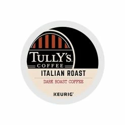 Brand new 🌟 K-Cups Tully's Italian Roast Coffee, Keurig K-Cup Pods, Dark Roast, 96/Carton (700288) 👏 9 Brand new 🌟 K-Cups Tully's Italian Roast Coffee, Keurig K-Cup Pods, Dark Roast, 96/Carton (700288) 👏 -Grocery shop unnamed file 1675