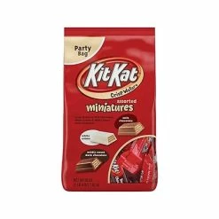 Cheapest 🤩 Candy & Chocolate Kit Kat Miniatures Party Bag Chocolate, Variety, 32.1 Oz. (HEC22673) ✔️
