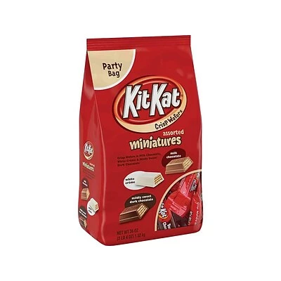 Cheapest 🤩 Candy & Chocolate Kit Kat Miniatures Party Bag Chocolate, Variety, 32.1 Oz. (HEC22673) ✔️ 4 Cheapest 🤩 Candy & Chocolate Kit Kat Miniatures Party Bag Chocolate, Variety, 32.1 Oz. (HEC22673) ✔️ - Image 2