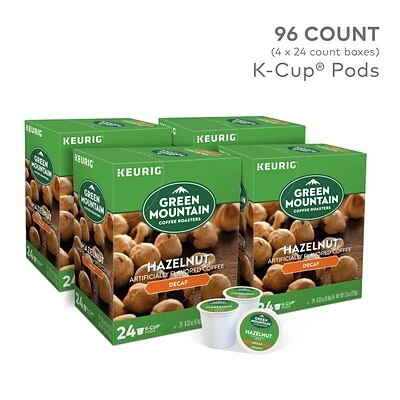 Best Pirce 🛒 K-Cups Green Mountain Hazelnut Decaf Coffee, Keurig® K-Cup® Pods, Light Roast, 96/Carton (77923) ⭐ 3 Best Pirce 🛒 K-Cups Green Mountain Hazelnut Decaf Coffee, Keurig® K-Cup® Pods, Light Roast, 96/Carton (77923) ⭐