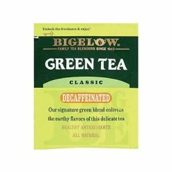Best deal ✨ Hot Tea Bigelow Decaffeinated Classic Green Tea Bags, 28/Box (RCB10347) 😀 -Grocery shop unnamed file 1711