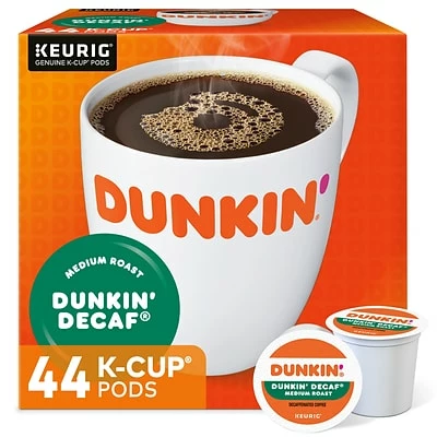 Hot Sale ❤️ K-Cups Dunkin' Donuts Decaf Keurig Single-Serve K-Cup Pods, Medium Roast Coffee, 44 Count 😍 3 Hot Sale ❤️ K-Cups Dunkin' Donuts Decaf Keurig Single-Serve K-Cup Pods, Medium Roast Coffee, 44 Count 😍