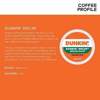 Hot Sale ❤️ K-Cups Dunkin' Donuts Decaf Keurig Single-Serve K-Cup Pods, Medium Roast Coffee, 44 Count 😍 7 Hot Sale ❤️ K-Cups Dunkin' Donuts Decaf Keurig Single-Serve K-Cup Pods, Medium Roast Coffee, 44 Count 😍 - Image 5