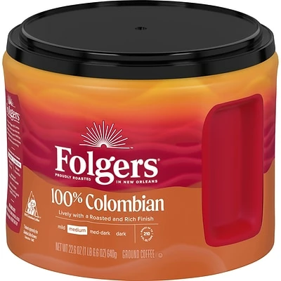 Cheap ๐ Ground Folgers 100% Colombian Coffee, Medium Roast, 22.6 Oz. (2550020532) ๐ฏ 5 Cheap ๐ Ground Folgers 100% Colombian Coffee, Medium Roast, 22.6 Oz. (2550020532) ๐ฏ - Image 3