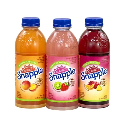 Deals ๐ Snapple All Natural Juice Variety Pack Bottles, 20 Oz., 24/Pack (220-00813) ๐ 4 Deals ๐ Snapple All Natural Juice Variety Pack Bottles, 20 Oz., 24/Pack (220-00813) ๐ - Image 2