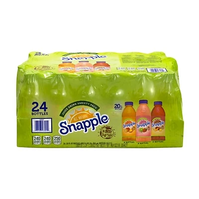 Deals ๐ Snapple All Natural Juice Variety Pack Bottles, 20 Oz., 24/Pack (220-00813) ๐ 5 Deals ๐ Snapple All Natural Juice Variety Pack Bottles, 20 Oz., 24/Pack (220-00813) ๐ - Image 3