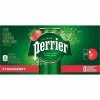 Cheapest 🎁 Water & Beverages Perrier Carbonated Mineral Water, Strawberry, 330 Ml, 8/Pack (12316295) 👏