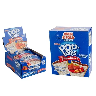 Promo ๐ฅฐ Breakfast & Cereal Kellog's Pop-Tarts, Frosted Strawberry, 3.67 Oz., 6/Box (31732) ๐ 4 Promo ๐ฅฐ Breakfast & Cereal Kellog's Pop-Tarts, Frosted Strawberry, 3.67 Oz., 6/Box (31732) ๐ - Image 2
