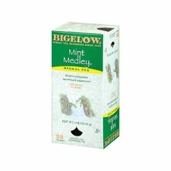 Outlet 😍 Hot Tea Bigelow Medley Mint Tea Bags, 28/Box (RCB003931) 🧨 -Grocery shop unnamed file 1797