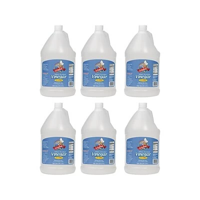 Promo 🧨 Woeber’s Condiments Woeber's 1 Gallon White Distilled Vinegar, 6/Carton (2122) 🧨 3 Promo 🧨 Woeber’s Condiments Woeber's 1 Gallon White Distilled Vinegar, 6/Carton (2122) 🧨