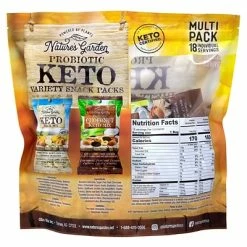 Deals 👏 Snacks & Granola Bars Nature's Garden Keto Variety Snack Pack, Keto Snack Mix And Keto Choconut, 1oz, 18 Ct 🎉 -Grocery shop unnamed file 1813