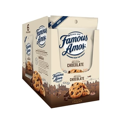 Flash Sale ๐ Snacks & Granola Bars Ferrara Famous Amos Wonders From The World Cookies, Belgian Chocolate, 2 Oz., 6/Box (05907) โจ 3 Flash Sale ๐ Snacks & Granola Bars Ferrara Famous Amos Wonders From The World Cookies, Belgian Chocolate, 2 Oz., 6/Box (05907) โจ