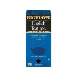 Budget 🔔 Hot Tea Bigelow English Teatime Black Tea Bags, 28/Box (RCB003451) ⌛