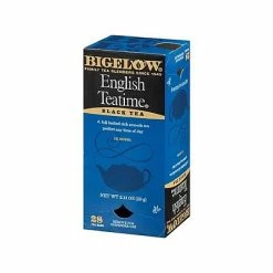 Budget 🔔 Hot Tea Bigelow English Teatime Black Tea Bags, 28/Box (RCB003451) ⌛ -Grocery shop unnamed file 1827