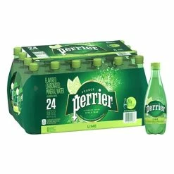 Coupon ❤️ Water & Beverages Perrier Carbonated Mineral Water, Lime, 16.9 Fl Oz., 24/Carton (12283034) 😉