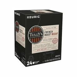 Hot Sale ✔️ K-Cups Tully's French Roast Decaf Coffee, Keurig® K-Cup® Pods, Dark Roast, 24/Box (192419) 🎁 -Grocery shop unnamed file 1845