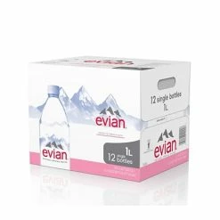 Deals 🔔 Spring Water Evian Water, 1 Liter, Pack Of 12 (EVI10000) 👍