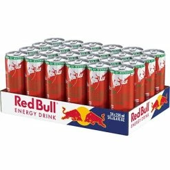 Cheap 🔔 Energy & Sports Drinks Red Bull The Red Edition Watermelon Energy Drink, 8.4 Fl. Oz., 24 Cans/Carton (RB230365) ✨