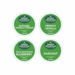 Hot Sale 😉 K-Cups Green Mountain Flavored Variety Pack Coffee, Keurig® K-Cup® Pods, Light Roast, 88/Carton (6502) 🎉