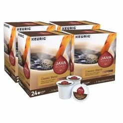 Promo 😉 K-Cups Java Roast Classic Blend Coffee, Keurig® K-Cup® Pods, Medium Roast, 96/Carton (52968CT) 🛒
