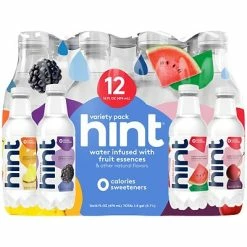 Discount 🌟 Hint Starter Pack Flavored Water 16 Oz., 12/Carton (00149) 😍