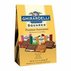 Top 10 🧨 Candy & Chocolate Ghirardelli Premium Assortment Chocolate Squares, 15.77 Oz. (62273) 🥰
