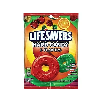 Hot Sale โ LifeSavers Gum & Mints Life Savers 5 Flavors Hard ๐ฌ Candy & Lollipops, Variety, 6.25 Oz. (NFG885011) ๐ 3 Hot Sale โ LifeSavers Gum & Mints Life Savers 5 Flavors Hard ๐ฌ Candy & Lollipops, Variety, 6.25 Oz. (NFG885011) ๐