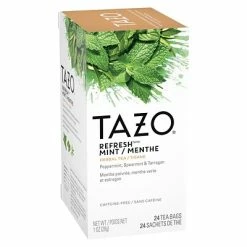 Best reviews of ✔️ Hot Tea Tazo Refresh Herbal Mint Tea 24 Count (SBK20010) 🔔