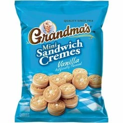 Best Pirce 😍 Grandma's® Mini Vanilla Creme Cookies; 60 Bags/Box 🔥