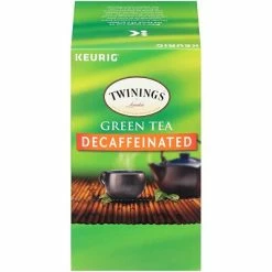 Cheap 🔔 K-Cups Twinings Of London Green Tea Decaf Tea, Keurig K-Cup Pods, 24/Box (F12972) 👍