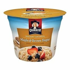 Flash Sale ✔️ Breakfast & Cereal Quaker Oatmeal, Maple Brown Sugar, 1.69 Oz., 24/Carton (QUA31971) 🌟