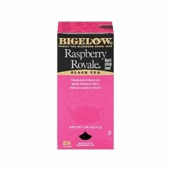 Best reviews of 🎁 Hot Tea Bigelow Raspberry Royale Black Tea Bags, 28/Box (RCB003401) 😍