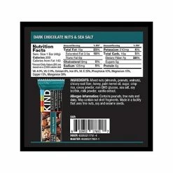 Discount 😍 Snack Bars KIND® Bar, Dark Chocolate Nuts & Sea Salt, 1.4 Oz., 12/Box (PHW25795) 🔔 -Grocery shop unnamed file 2017