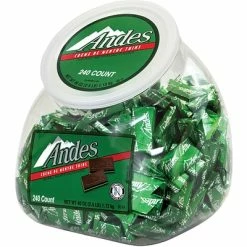 Hot Sale ⌛ Ande's 🍬 Candy & Chocolate Andes Creme De Menthe Chocolate Mint Thins, 240 Pieces (209-06034) 🔔 -Grocery shop unnamed file 2032