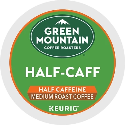 New ⌛ K-Cups Green Mountain Coffee Roasters Half-Caff Coffee, Keurig® K-Cup® Pods, Medium Roast, 48/Box (357446) ❤️ 5 New ⌛ K-Cups Green Mountain Coffee Roasters Half-Caff Coffee, Keurig® K-Cup® Pods, Medium Roast, 48/Box (357446) ❤️ - Image 3