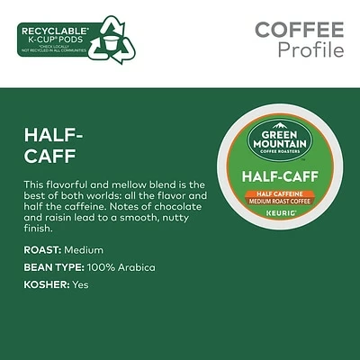 New ⌛ K-Cups Green Mountain Coffee Roasters Half-Caff Coffee, Keurig® K-Cup® Pods, Medium Roast, 48/Box (357446) ❤️ 7 New ⌛ K-Cups Green Mountain Coffee Roasters Half-Caff Coffee, Keurig® K-Cup® Pods, Medium Roast, 48/Box (357446) ❤️ - Image 5