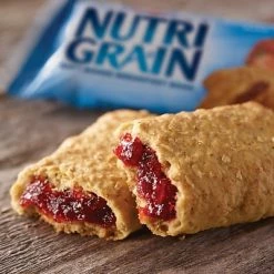 Hot Sale 🤩 Snack Bars Nutri-Grain Breakfast Bars, Strawberry, 1.3 Oz., 16/Box (511386) 🎉 -Grocery shop unnamed file 2062
