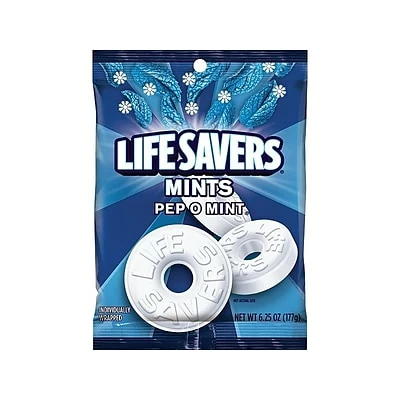 New ๐ LifeSavers Gum & Mints Life Savers Mints, Pep-O-Mint, 6.25 Oz. (NFG08503) ๐ฅ 3 New ๐ LifeSavers Gum & Mints Life Savers Mints, Pep-O-Mint, 6.25 Oz. (NFG08503) ๐ฅ