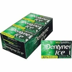 Brand new 🤩 Gum & Mints Dentyne Ice Sugar Free Gum, Spearmint, 9/Box (31500) ⭐