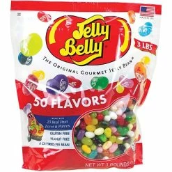 New 💯 Candy & Chocolate Jelly Belly Assorted 50 Flavors Jelly Beans, 48 Oz (220-00020) ⭐