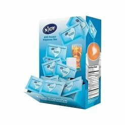 Cheapest 🎉 Sugar & Sweeteners N'Joy Blue Artificial Sweeteners, 400/Box (83219) 🥰