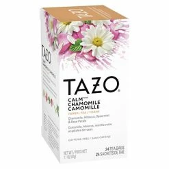 Brand new 💯 Hot Tea Tazo Calm Chamomile Tea Bags, 24/Box (20020) ⭐