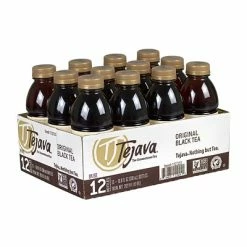 Outlet 😉 Iced Tea Tejava Original Unsweetened Black Tea, 16.9 Fl. Oz., 12/Pack (313-00005) 🔔