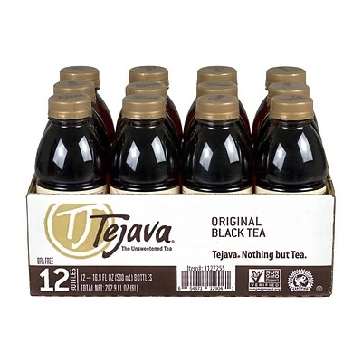 Outlet ๐ Iced Tea Tejava Original Unsweetened Black Tea, 16.9 Fl. Oz., 12/Pack (313-00005) ๐ 4 Outlet ๐ Iced Tea Tejava Original Unsweetened Black Tea, 16.9 Fl. Oz., 12/Pack (313-00005) ๐ - Image 2