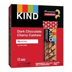 Coupon ⌛ Snack Bars KIND Bar, Dark Chocolate Cherry Cashew, 1.4 Oz., 12/Box (PHW17250) 🧨 -Grocery shop unnamed file 2214