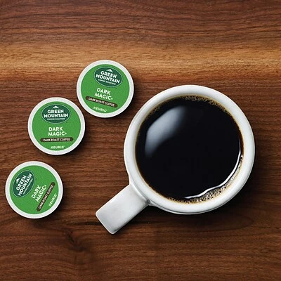 Outlet 💯 K-Cups Green Mountain Dark Magic Coffee, Keurig® K-Cup® Pods, Dark Roast, 48/Box (81911/15171) ✔️ 11 Outlet 💯 K-Cups Green Mountain Dark Magic Coffee, Keurig® K-Cup® Pods, Dark Roast, 48/Box (81911/15171) ✔️ - Image 9