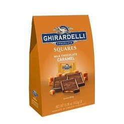 Buy 🌟 Candy & Chocolate Ghirardelli Squares Milk Chocolate & Caramel, 15.9 Oz. (62285) 💯