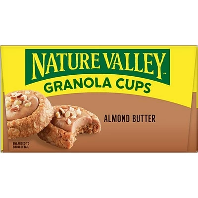 Promo 👏 Snack Bars Nature Valley™ Granola Cups, Almond Butter, 12/BX 🤩 3 Promo 👏 Snack Bars Nature Valley™ Granola Cups, Almond Butter, 12/BX 🤩